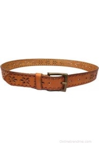 Skyforest Women Party Tan Genuine Leather Belt(Tan)